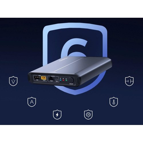 VIOFO BP100 powerbank - 98 Wh LiFePO4 med USB-C PD