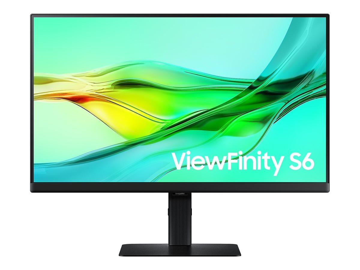 Samsung ViewFinity S6 S24D604UAU 24" IPS QHD skærm - USB‑C 90 W, 100 Hz billede