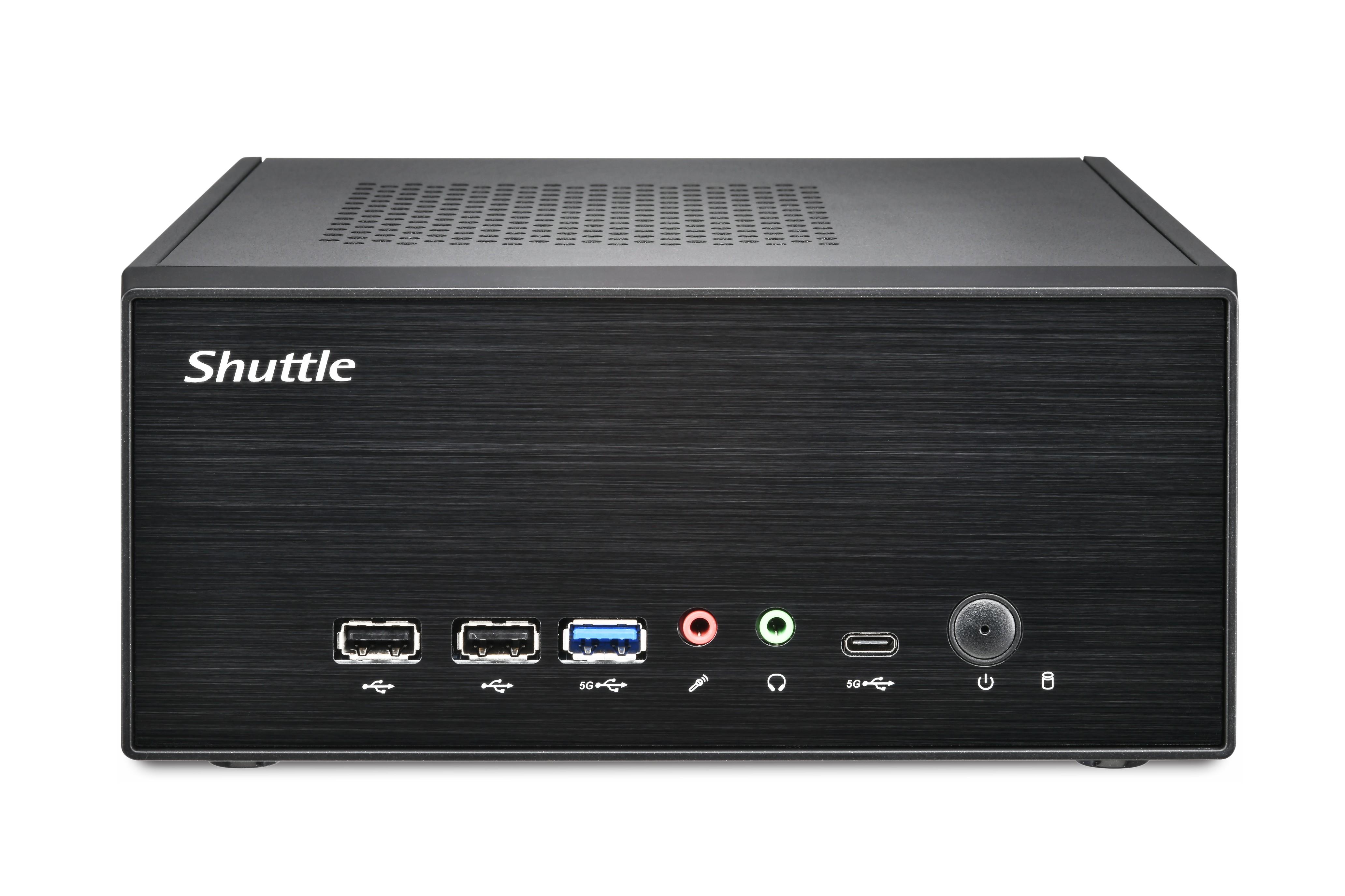 Shuttle XB860G2 Slim PC barebone – 3,5 L, sort, Intel B860, LGA 1851 billede