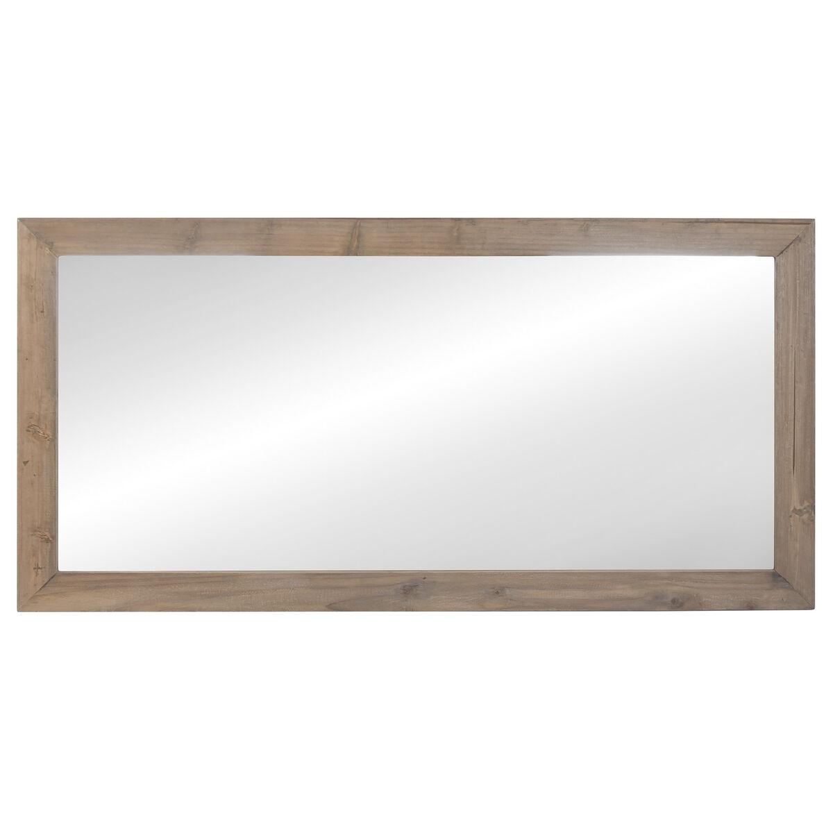 Cottage vægspejl 160 × 3 × 80 cm - rektangulært spejl i genbrugstræ