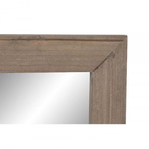 Cottage vægspejl 160 × 3 × 80 cm - rektangulært spejl i genbrugstræ