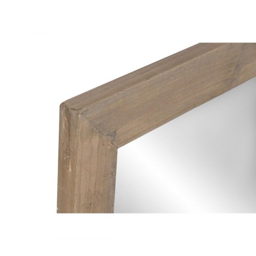 Cottage vægspejl 160 × 3 × 80 cm - rektangulært spejl i genbrugstræ