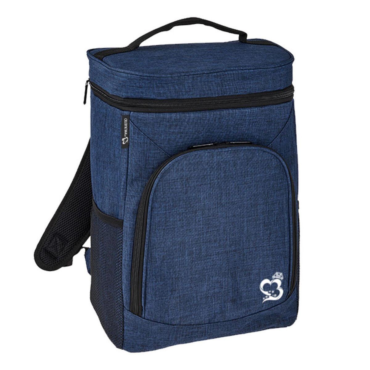 Marbueno SUMMER 10156A kølerygsæk - blå polyester, 37 × 27 × 19 cm