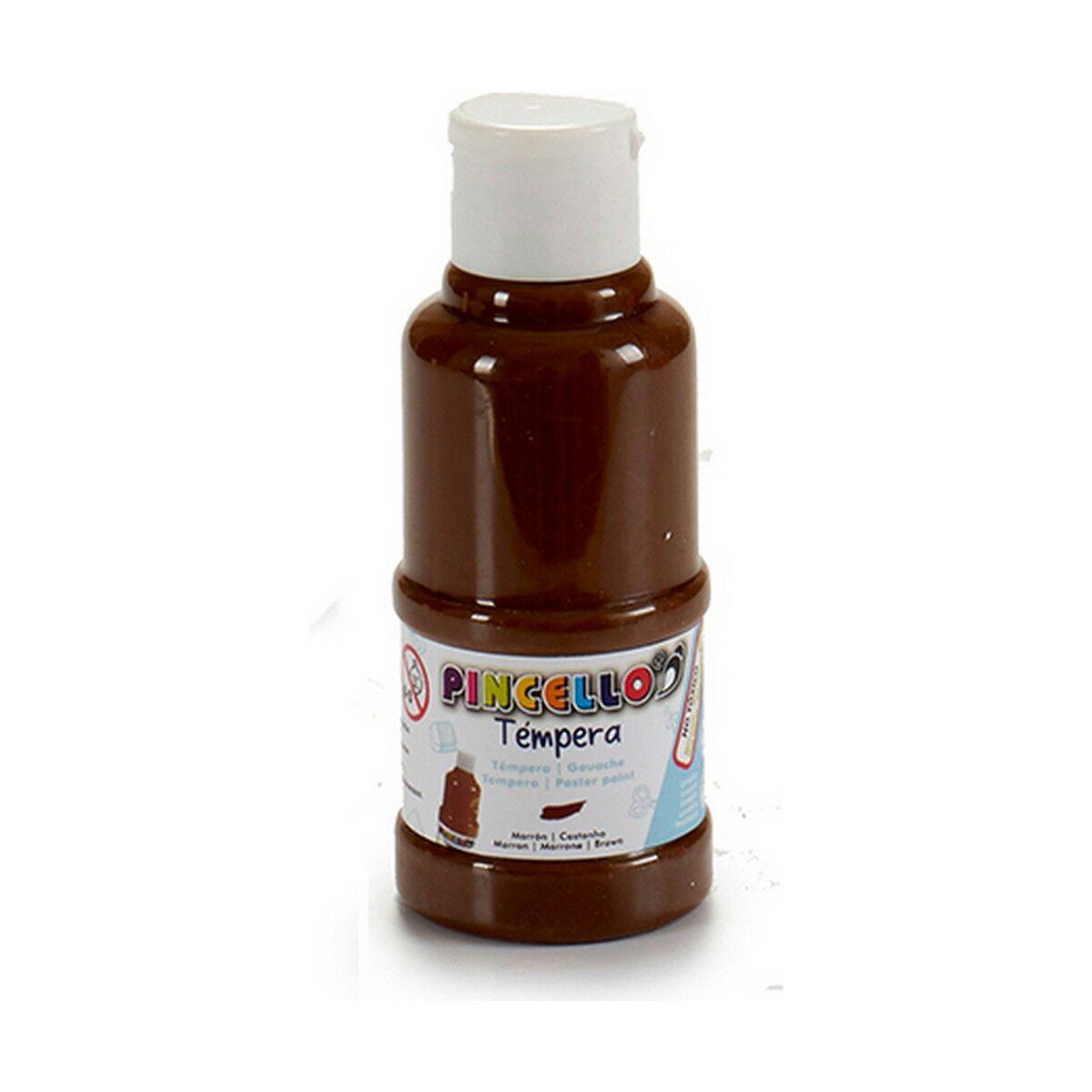 Tempera-maling - brun 120 ml