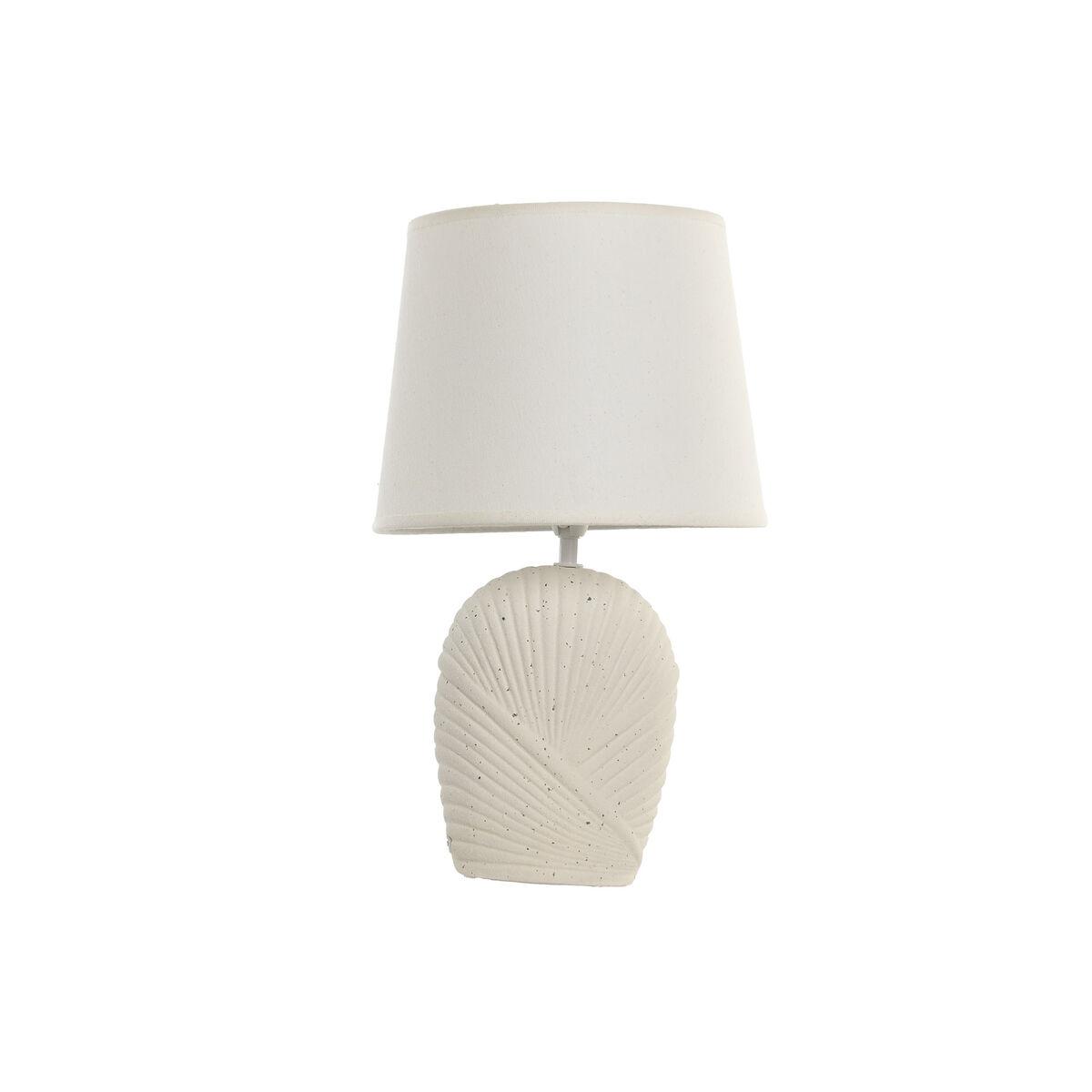 Bordlampe - hvid/beige, E14, 25 W