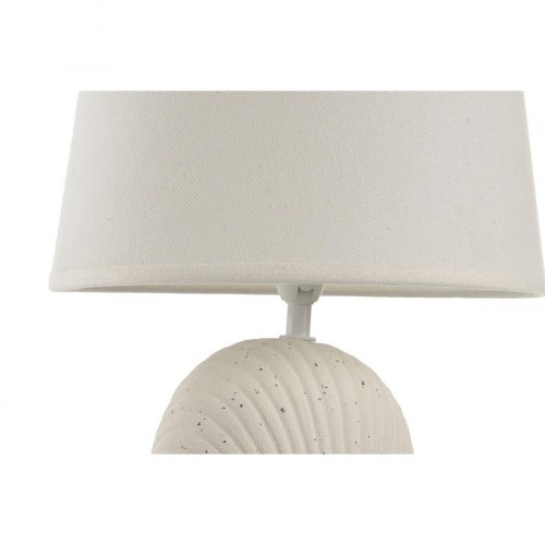 Bordlampe - hvid/beige, E14, 25 W