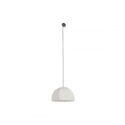 Loftslampe - hvid papir og stål, 43,5 × 43,5 × 24,5 cm