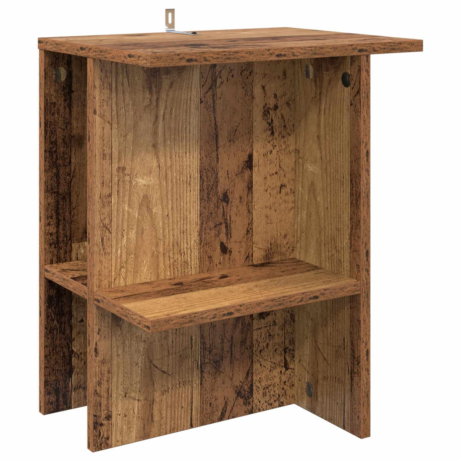 Sofabord Gammelt træ 40 x 30 x 49 cm Konstrueret træ