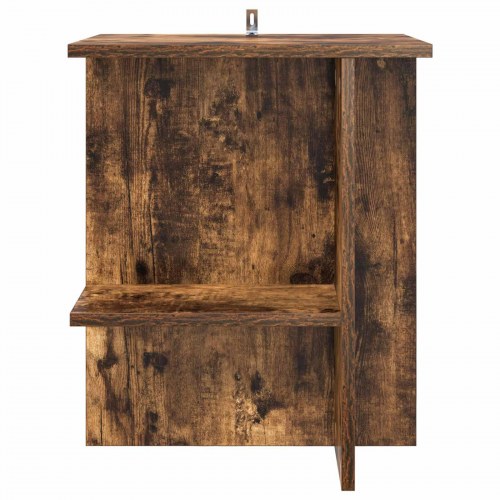 Sofabord Røget eg 40 x 30 x 49 cm Konstrueret træ