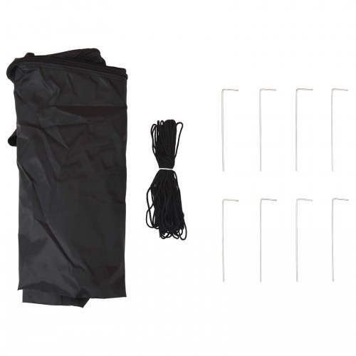 Pop-up Festtelt 290 x 290 x 245 cm Cremefarvet
