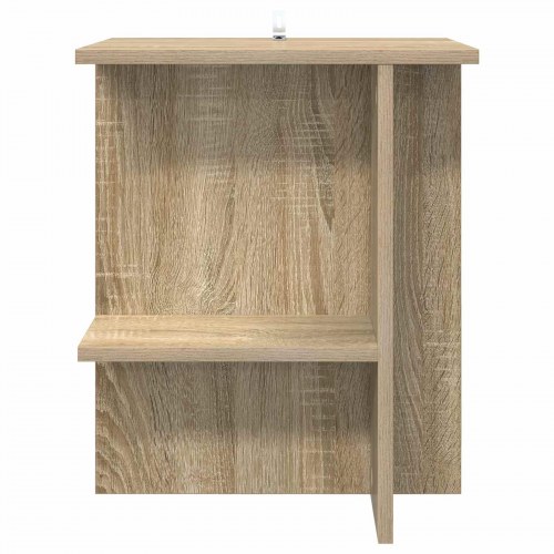 Sofabord Sonoma-eg 40 x 30 x 49 cm Konstrueret træ