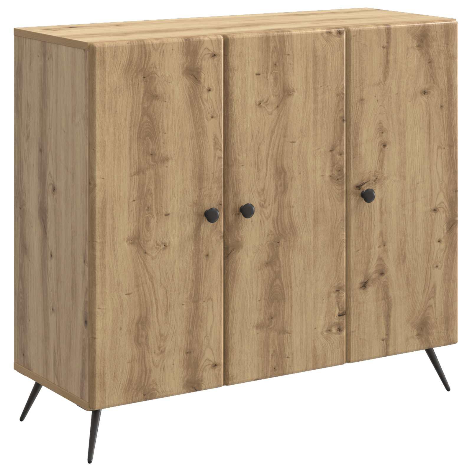 Sidebord Artisan-eg 89 x 34,5 x 80 cm Konstrueret træ