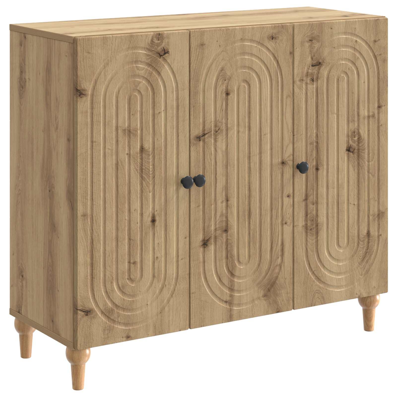 Sidebord Artisan-eg 89 x 34,5 x 80 cm Konstrueret træ