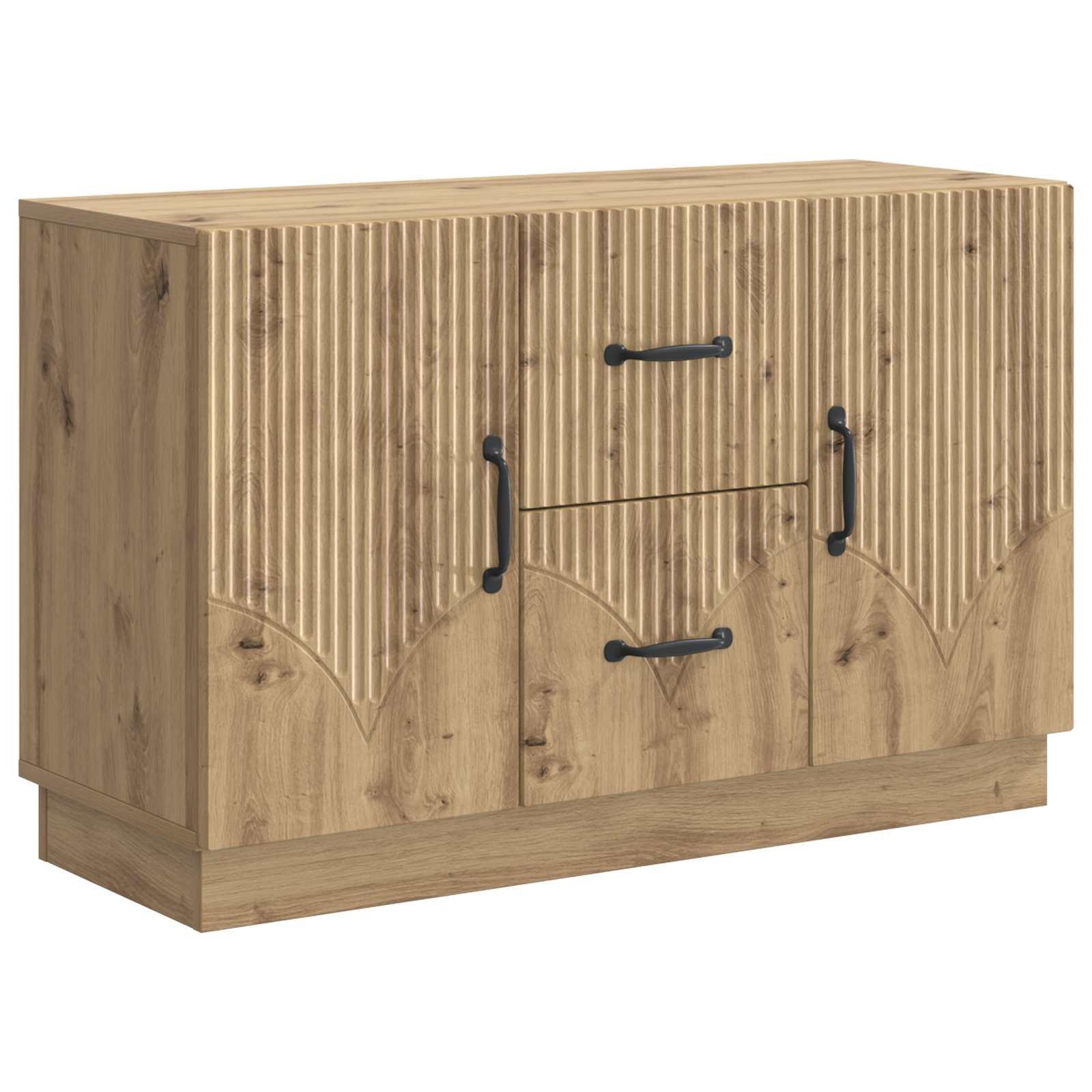 Sidebord Artisan-eg 89 x 34,5 x 57 cm Konstrueret træ