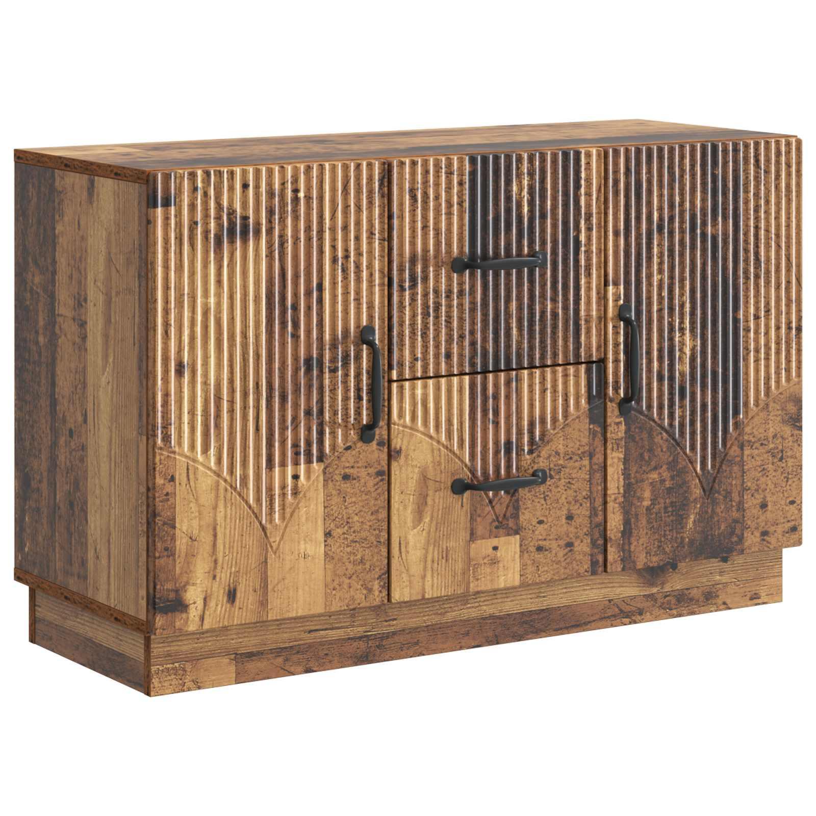 Sidebord Gammelt træ 89 x 34,5 x 57 cm Konstrueret træ