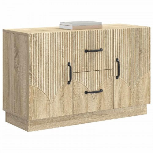 Sidebord Sonoma-eg 89 x 34,5 x 57 cm Konstrueret træ