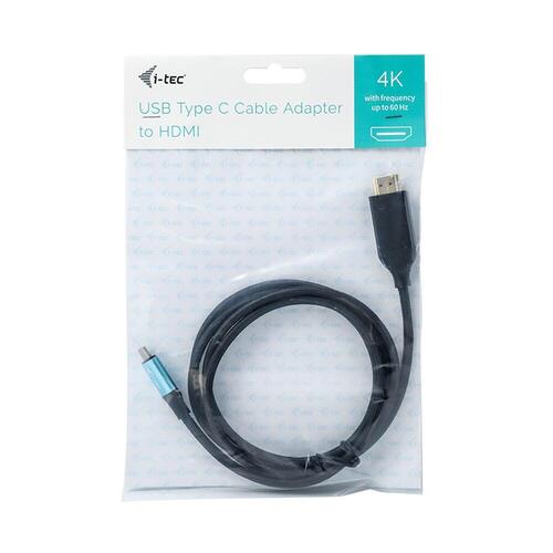 USB C til HDMI-kabel i-Tec C31CBLHDMI60HZ2M 4K Ultra HD (2 m)