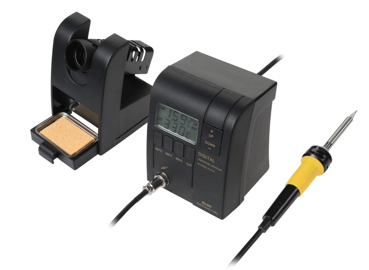 KEMOT 937 digital lodde­station med temperaturstyring