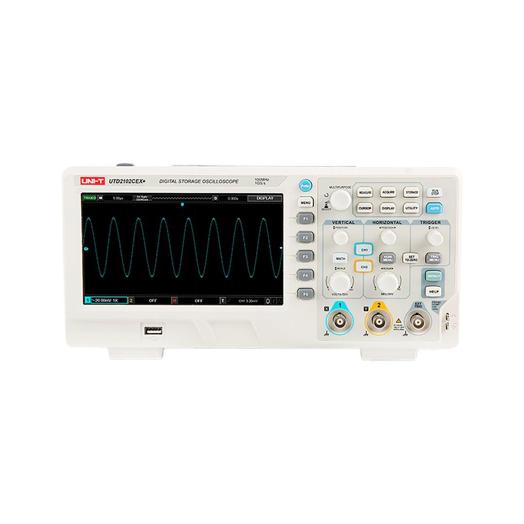 UNI-T UTD2202CEX+ digitalt oscilloskop - 2 kanaler