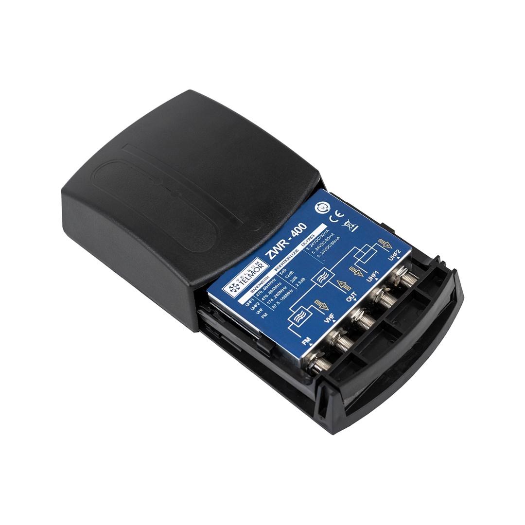 Telkom Telmor ZWR-400 VHF/UHF crossover - TV-tilbehør