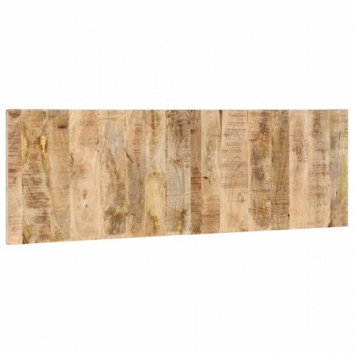 Sengegavl i massivt ru mangotræ - 160 cm