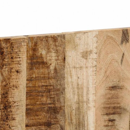 Sengegavl i massivt ru mangotræ - 160 cm