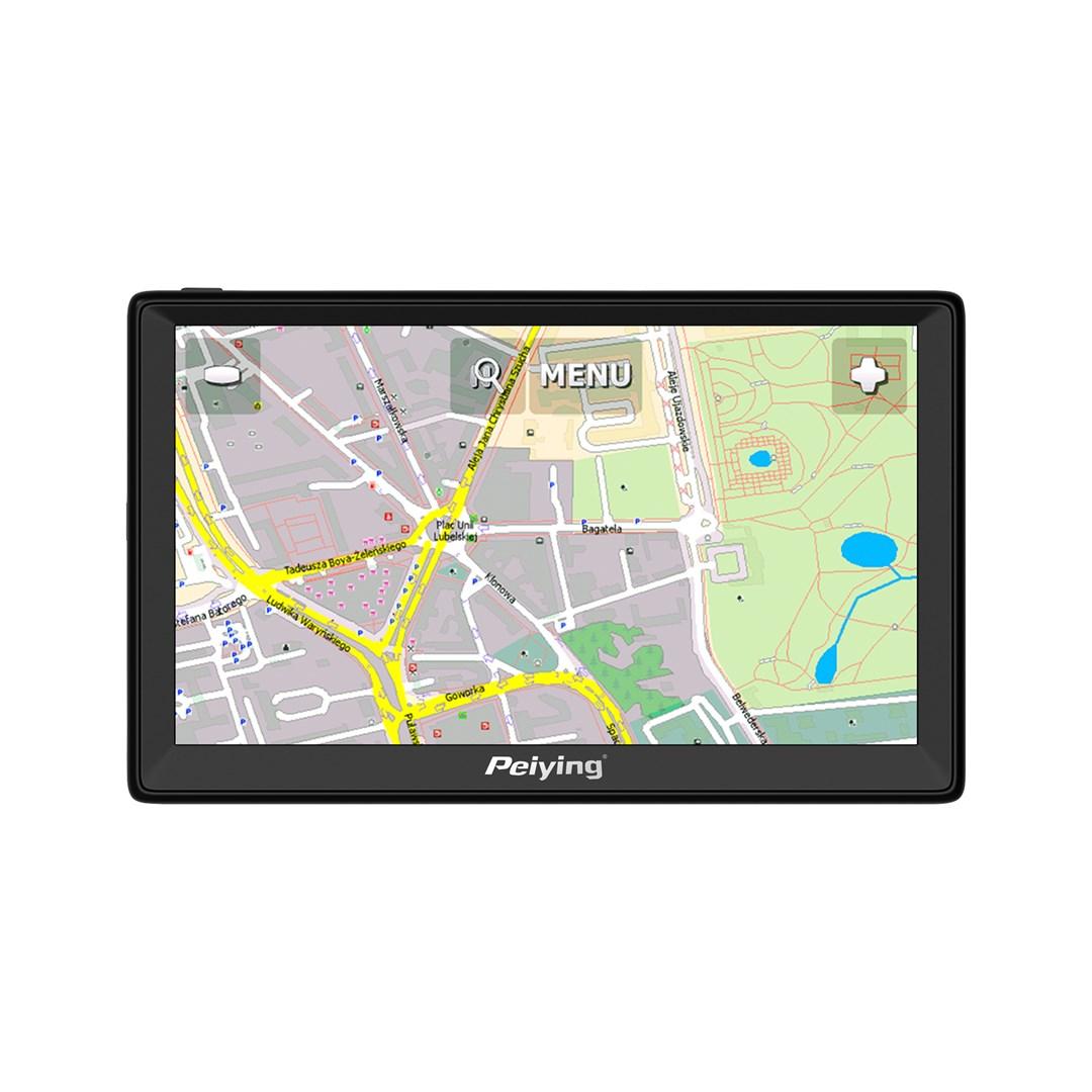 Peiying Alien PY-GPS9000 bil-GPS med EU-kort