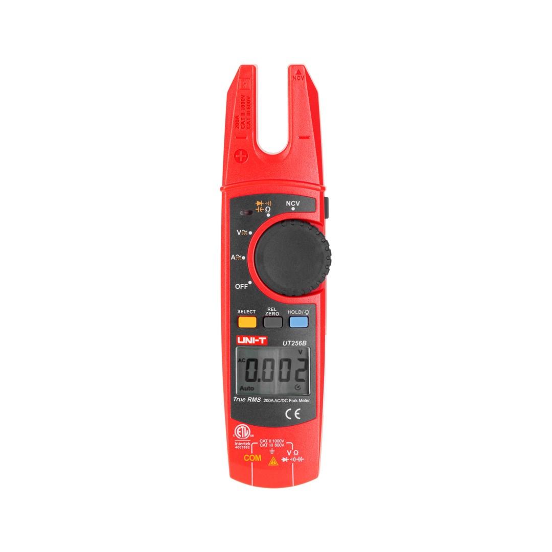 UNI-T UT256B tangmultimeter med åben klo - 200 A True RMS