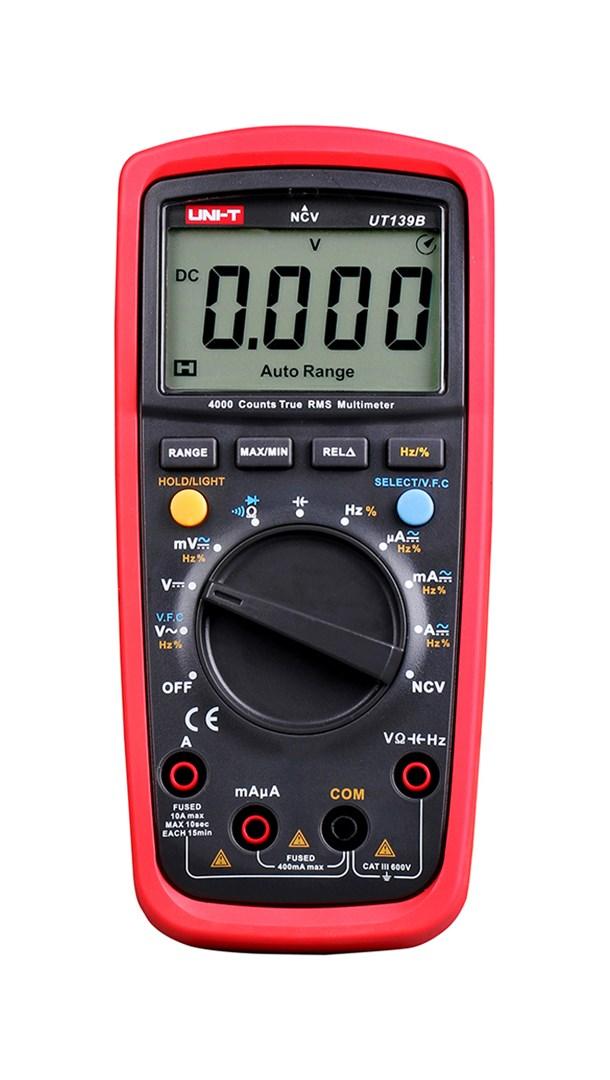 UNI-T UT139B multimeter - True RMS, auto-range
