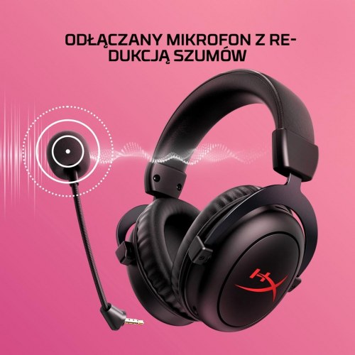 HyperX Cloud II Core trådløst gaming-headset - sort