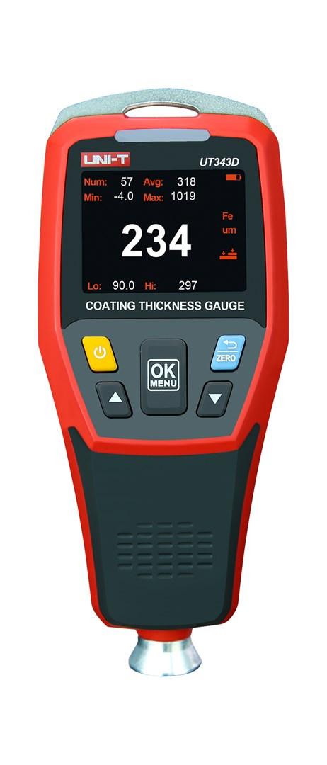 UNI-T UT343D lagtykkelsesmåler - måleinstrument til maling/overflader billede