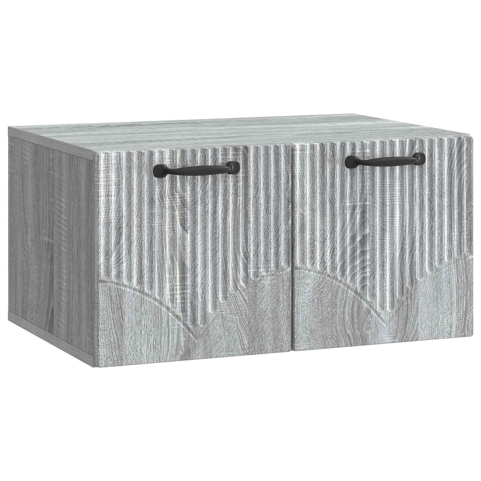 Væghængt TV-skab Vægmonteret Grå sonoma-eg 59,5 x 41 x 30 cm