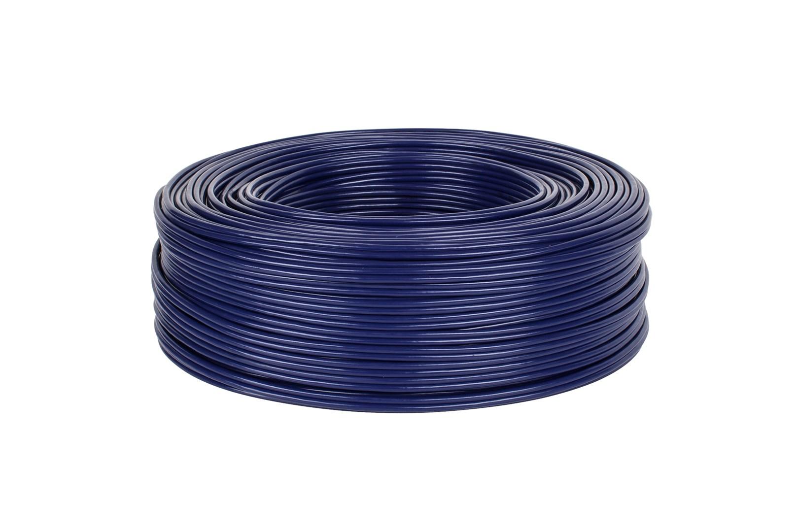 2 x RCA-kabel – 4 mm, blå