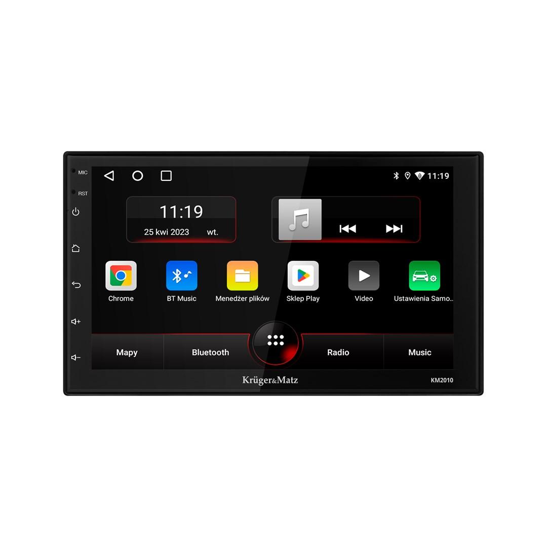 Krüger&Matz KM2010 bilradio – CarPlay og Android Auto