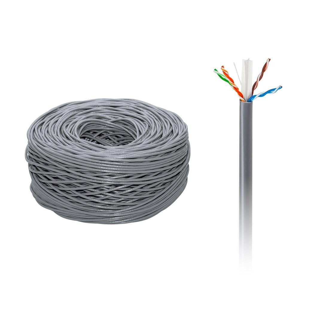 CABLETECH UTP Cat6e netværkskabel - løs metervare, snoet par