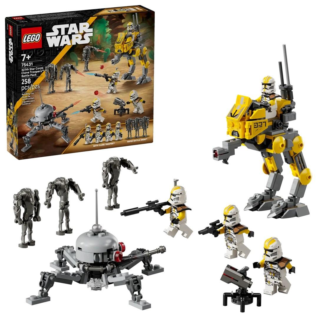 LEGO Star Wars 75431 - 327th Star Corps Clone Troopers Battle Pack byggesæt