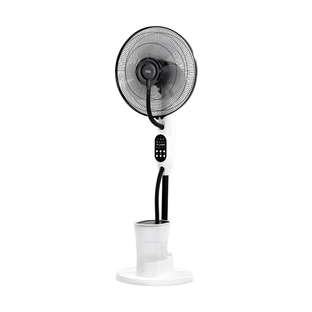 Teesa TSA8067-W stående ventilator med tågefunktion - hvid