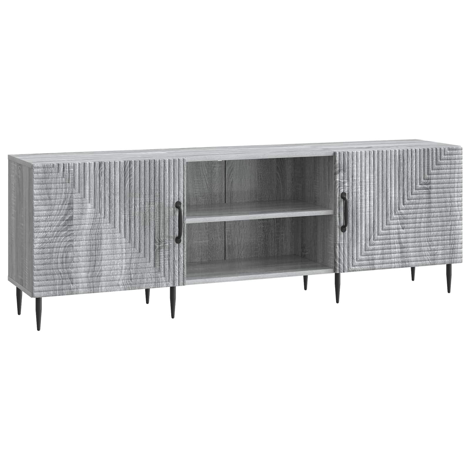 TV-skab Grå sonoma-eg 150 x 31 x 50 cm Konstrueret træ
