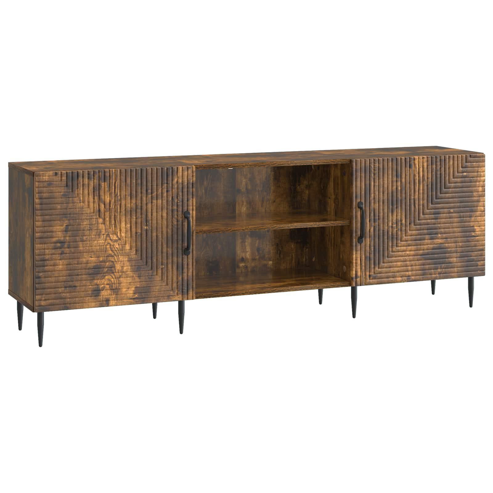 TV-skab Røget eg 150 x 31 x 50 cm Konstrueret træ