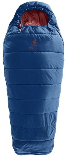 Deuter Starlight børnesovepose (130-170 cm) - nightblue/redwood billede