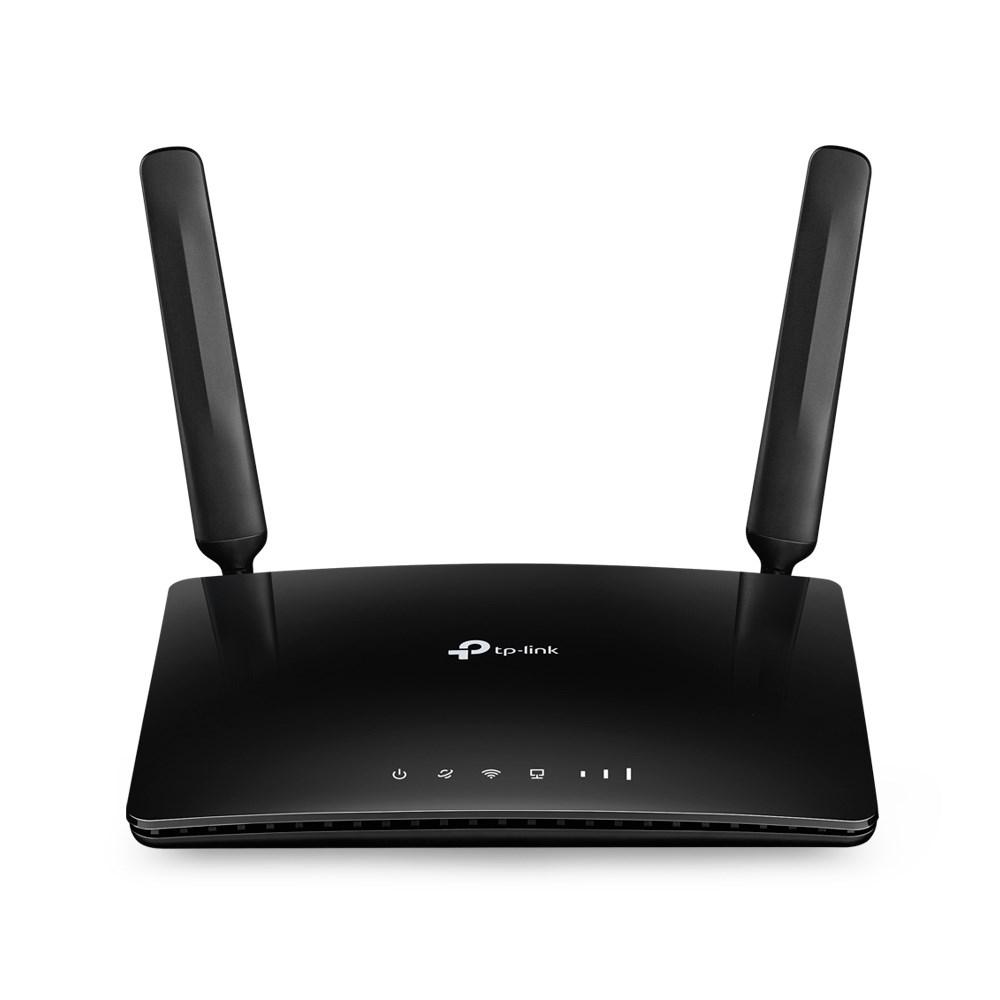 TP-Link TL-MR6400 4G LTE router – 2,4 GHz, Fast Ethernet, sort