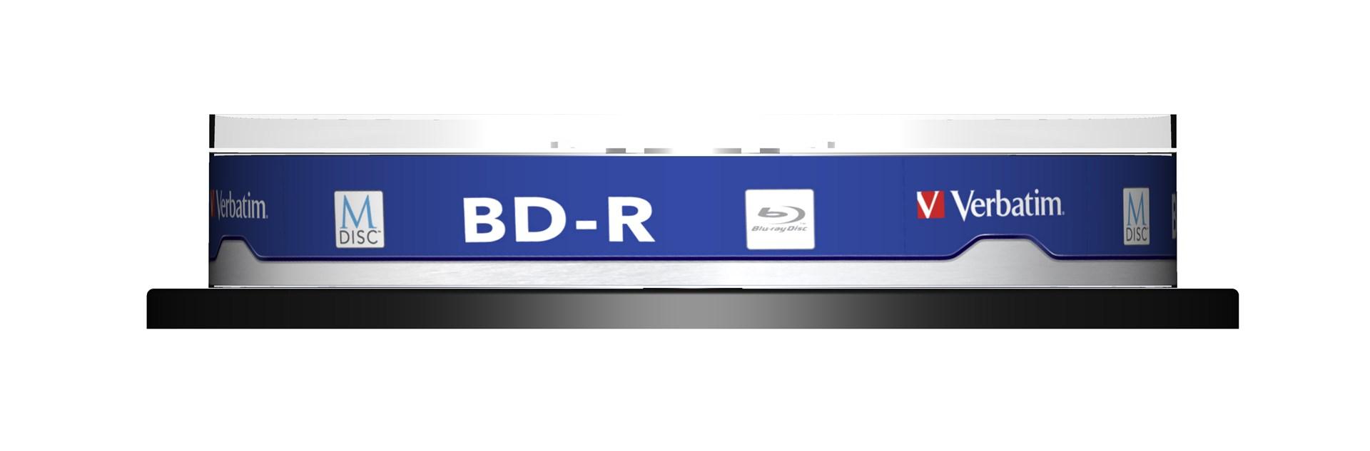 Verbatim M-Disc BD-R 25 GB 4x - 10-pack (spindel) billede