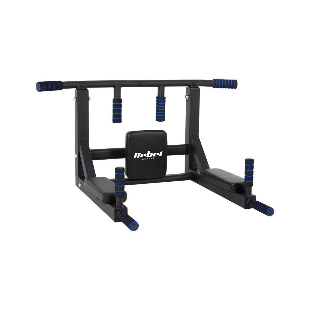 Rebel Active RBA-2401 multifunktionel vægmonteret træningsstang