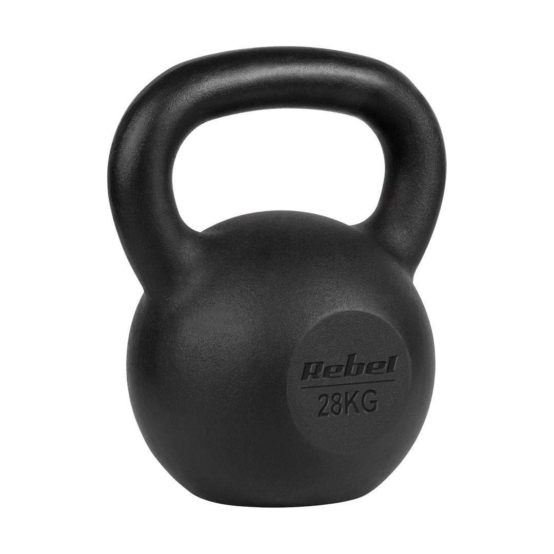 Rebel Active kettlebell i støbejern - 28 kg