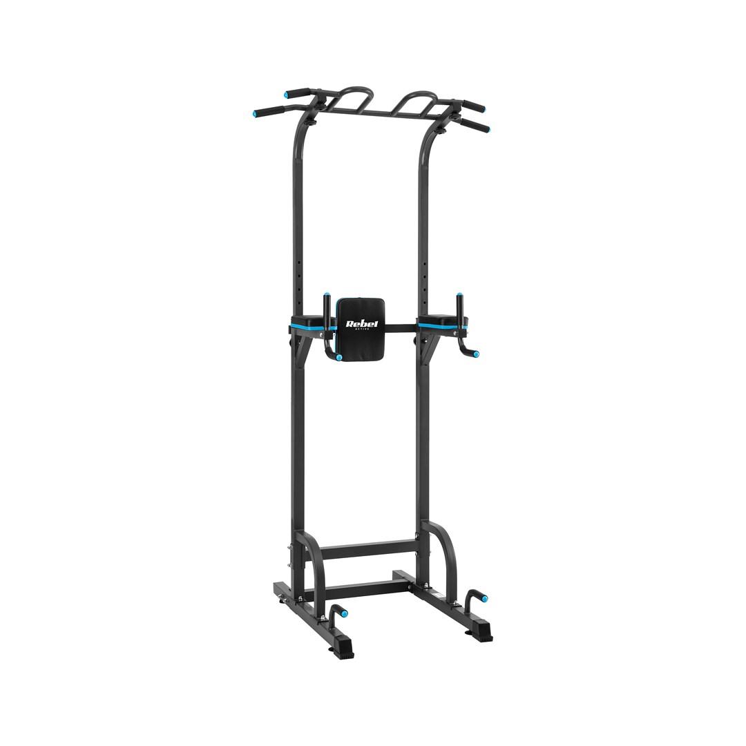 Rebel RBA-2404 multifunktionel træningsstation – pull-up og dip stativ