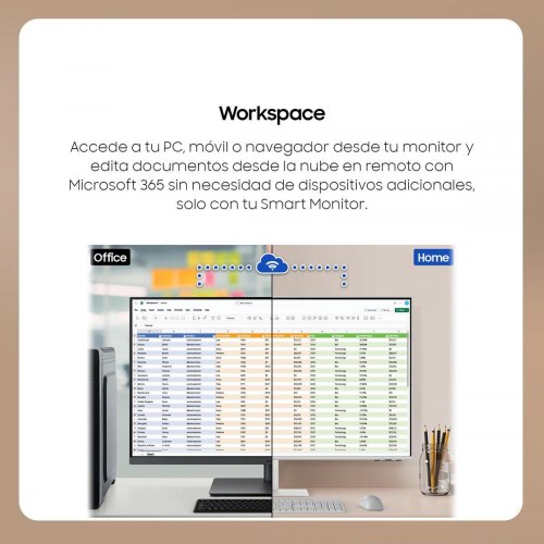 Samsung Smart Monitor M7 43" LS43FM701 - 4K UHD skærm