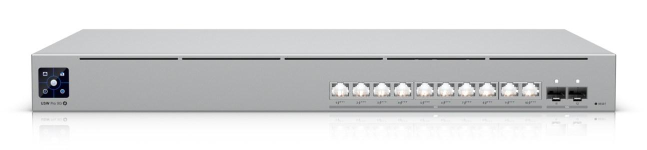Ubiquiti UniFi Pro XG 10 PoE - administreret L2/L3 10G switch, 1U, grå billede