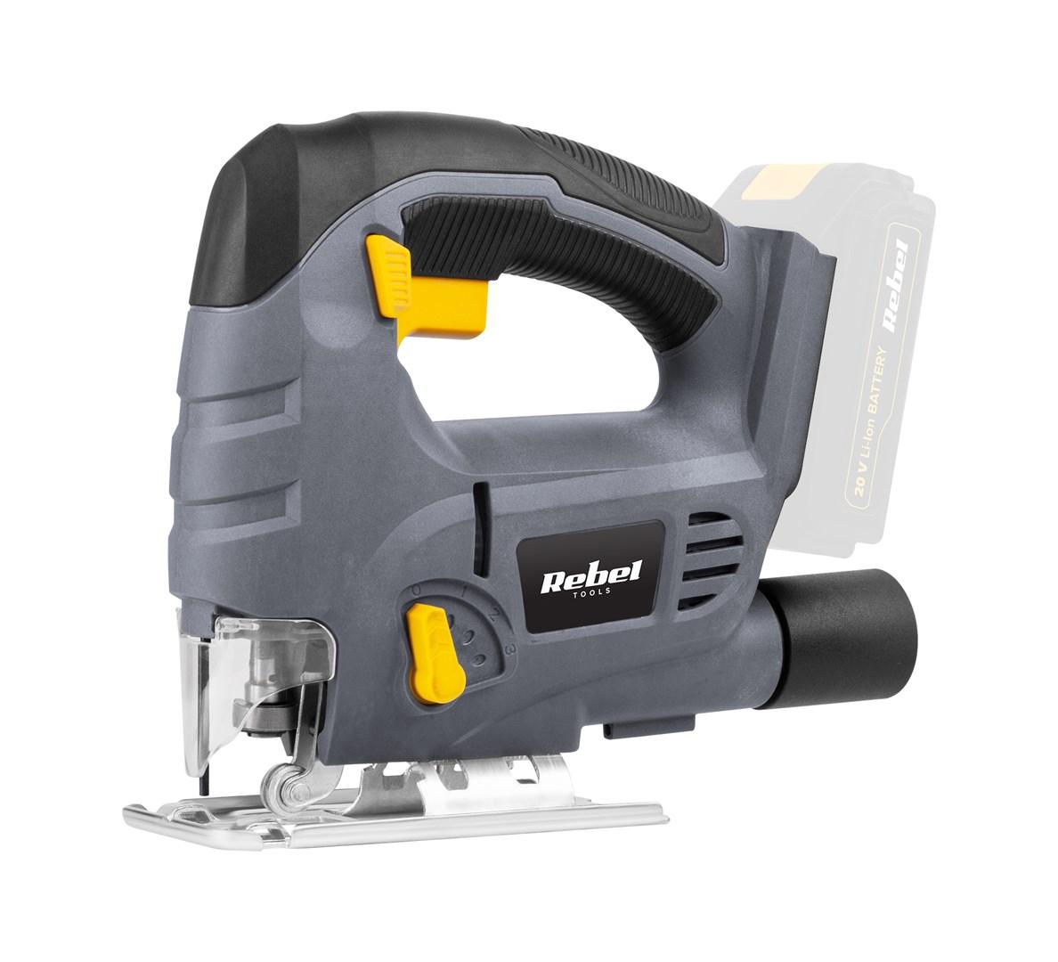 Rebel stiksave 20 V - akku (uden batteri og lader)