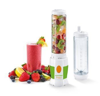 CONCEPT SM3380 personlig blender 0,5 l â 180 W, grÃ¸n/hvid