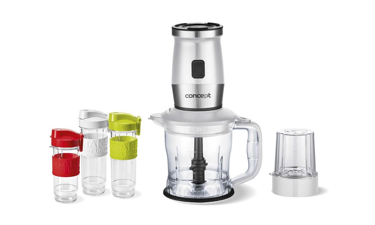 CONCEPT SM3391 blender til bord â 1,2 l, 700 W, rustfrit stÃ¥l/hvid